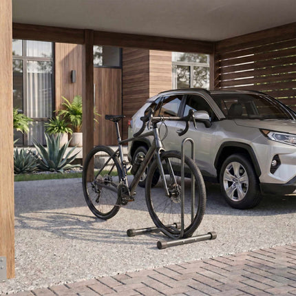 E-Bike-Ständer, 29-Zoll-Bodenständer, rutschfeste Füße aus Stahl
