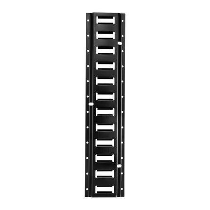 E-Track Tie-Down Rail Kit, 4-Pack 2 ft Rails, Straps