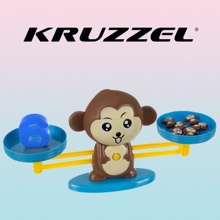 Jeu éducatif singe - échelle échelle