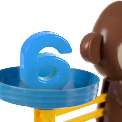 Jeu éducatif singe - échelle échelle