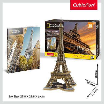 Puzzle 3D Tour Eiffel, un jeu éducatif pour tous les âges
