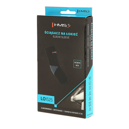 Elbow Support, Turquoise-Black, Size L