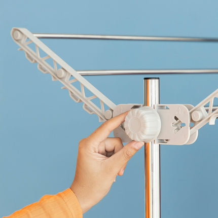 Elektrischer Wäscheständer mit natürlichem Luftstrom Dryllon InnovaGoods 24 W 12 Stangen