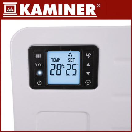 Convecteur électrique, 2300 W, commande Wi-Fi