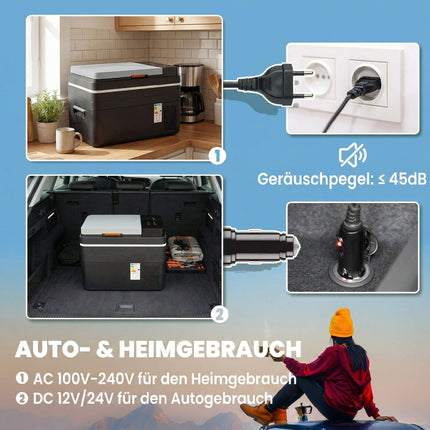 Elektrische Kühlbox 30L, -20C bis 20C, App-Steuerung
