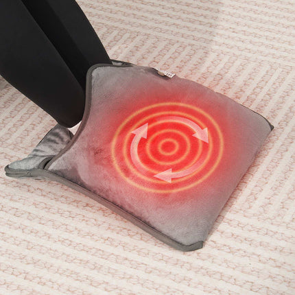 Electric Heated Foot Warmer Pad – 6 Heat Levels, Timer