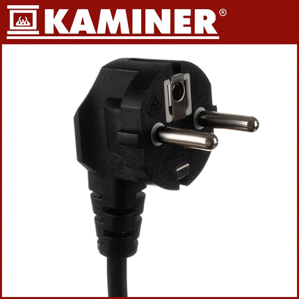 Chauffage électrique 3000 W avec thermostat, protection IPX4
