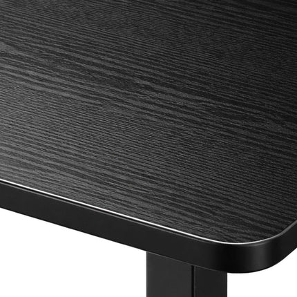 Elektrisch höhenverstellbarer Schreibtisch – Holzoptik, Memory-Funktion