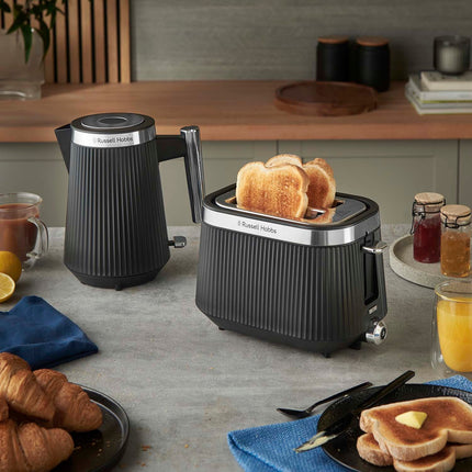 Wasserkocher, Schwarz, 2400W, 1.7L Fassungsvermögen