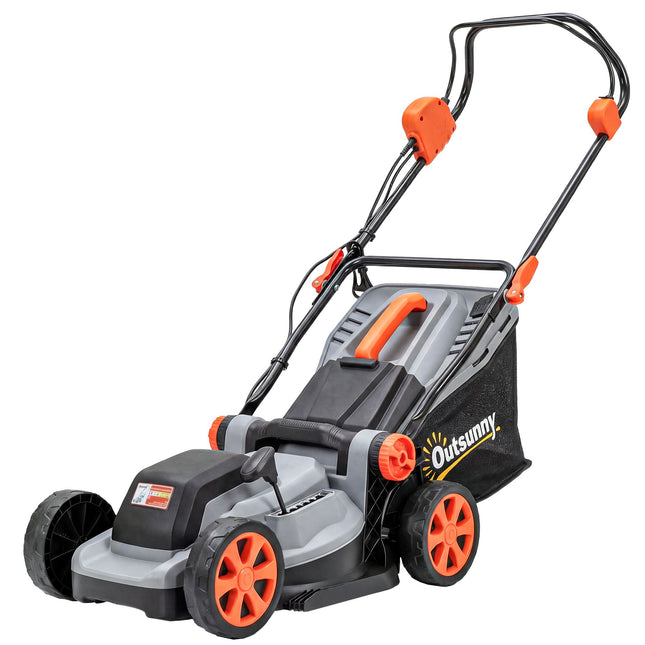 Tondeuse à gazon électrique, largeur de coupe 34 cm, moteur 1200 W