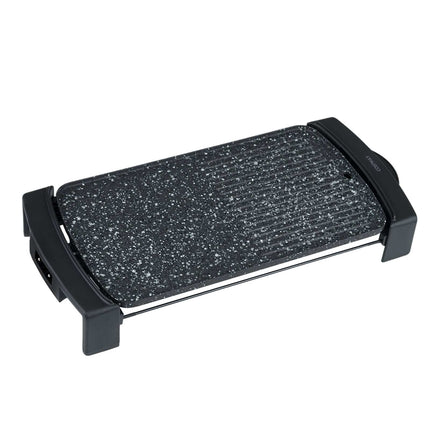 Elektrischer Tischgrill, 2150 W, Zwei-Zonen-Grill, Antihaftbeschichtung, 44 x 24 cm