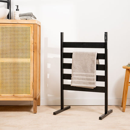 Electric Wall or Floor Towel Rail Towarck InnovaGoods 5 Bars