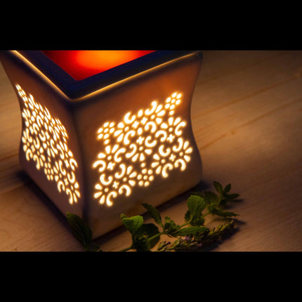 Elektrische Wachswärmer, Keramik, 25W Aromalampe