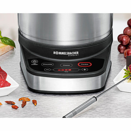 Elektrisches Fondue F 1200 2,5l 1200W Touch-Steuerung