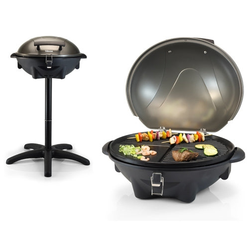 Elektrogrill auf abnehmbarem Ständer