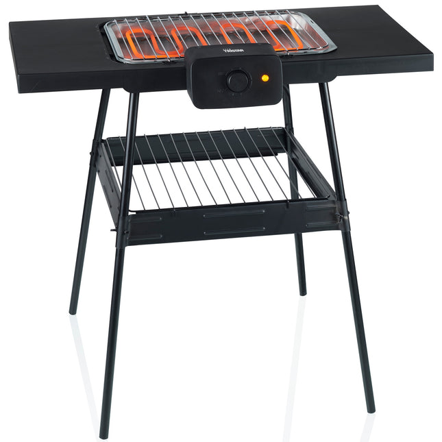 Elektrogrill mit Standfuß BQ-2870 inkl. Beistelltisch