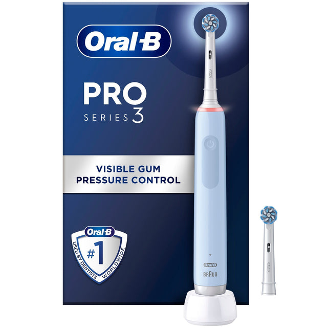 Elektrische Zahnbürste Pro3 Blau + Extra Refill