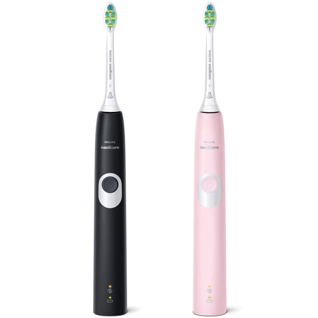 Elektrische Zahnbürste ProtectiveClean 4300 DUO SCHWARZ/PINK HX6800/35