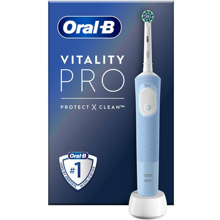 Elektrische Zahnbürste Vitality Pro Vapor Blue CA HBOX