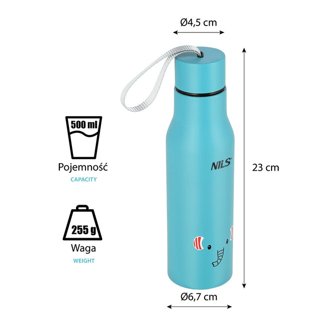 Tasse isotherme Elephant en acier inoxydable