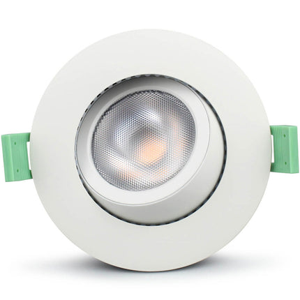 Ellen Einbau-Downlight Dim-to-Warm 520lm IP65 1er-Pack Weiß