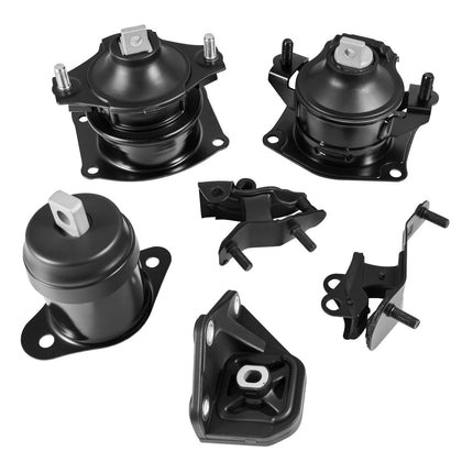 Engine & Transmission Mount Kit, 6-Pc, Accord 2003–2007 2.4L