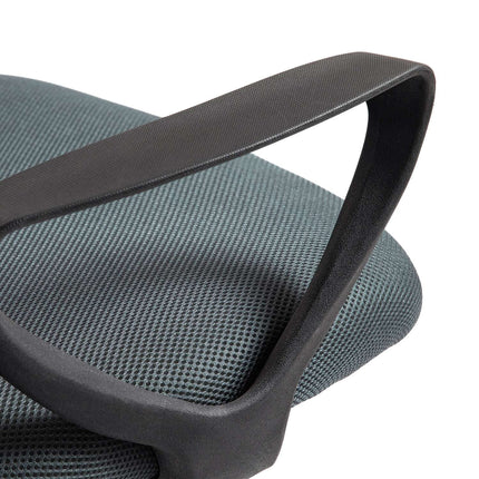 Chaise de bureau ergonomique avec accoudoirs et repose-pieds réglable