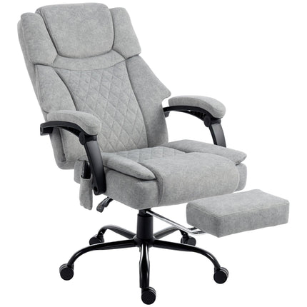 Ergonomischer Bürostuhl mit Massage und Heizung, 135° Neigungsverstellung