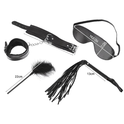 Accessoires érotiques - set - noir 23431