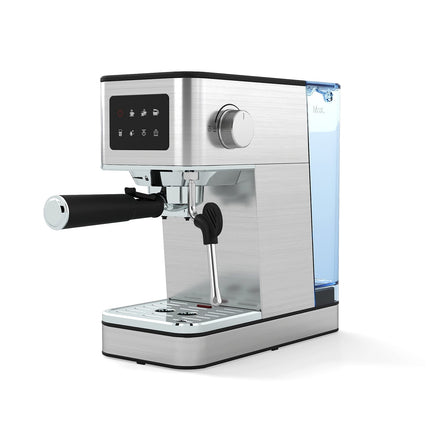 Espresso machine with milk frother, 20 bar, touchscreen, 1.7L