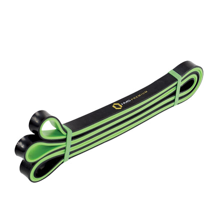 Exercise Band, Black-Lime, Adjustable Resistance