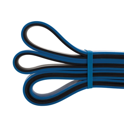 Bande d'exercice, bleu/noir, résistance réglable