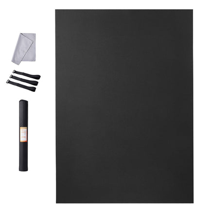 Exercise Mat 8x6 ft, Non-Slip PVC, 7mm Thick