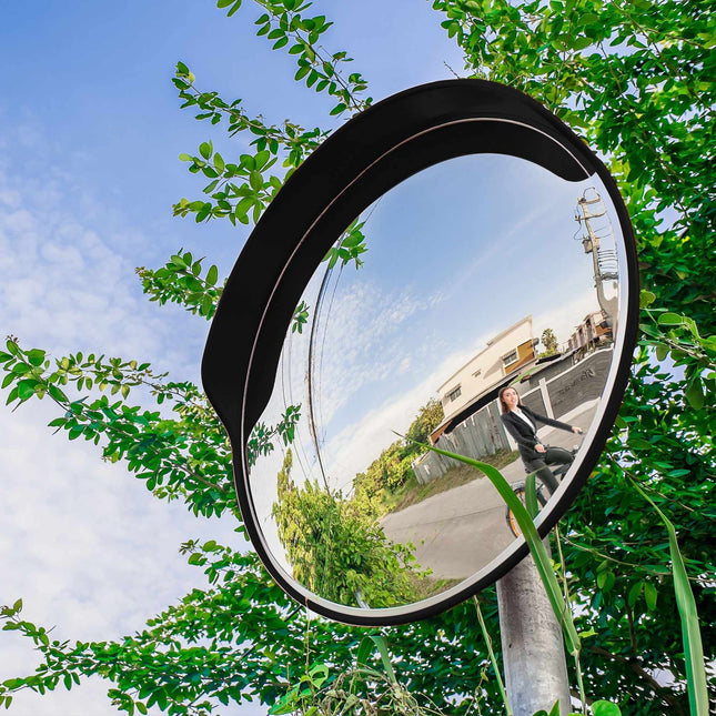 Miroir de sortie 60 cm noir