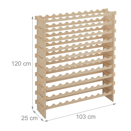 Casier à vin extensible pour bouteilles