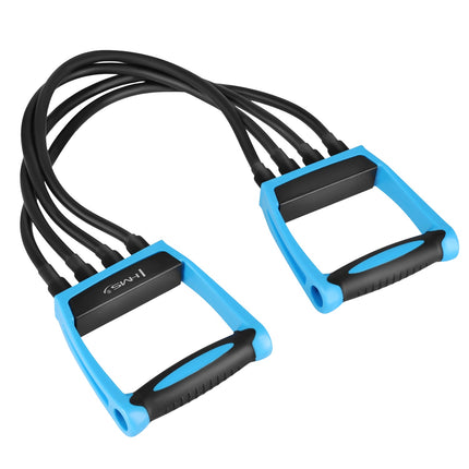 Expander mit 4 Gummizügen für Home-Fitness