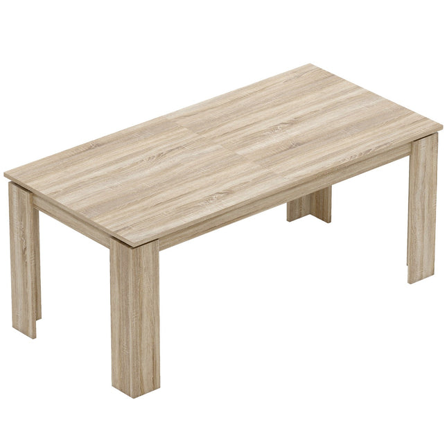 Table à manger extensible, 180-260 cm, 6-10 places, bois