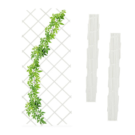 Ensemble de treillis extensibles pour plantes, 180 x 90 cm, lot de 3