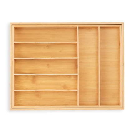 Range-couverts extensible en bambou
