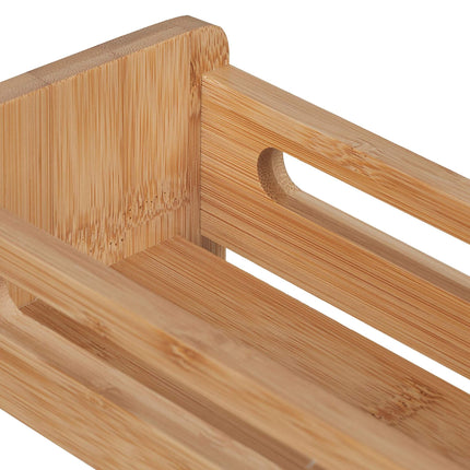 Étagère à épices extensible en bambou