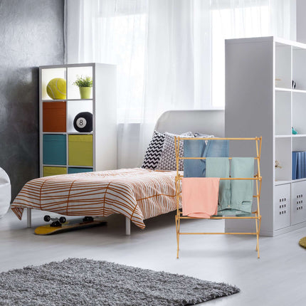 Porte-serviettes extensible en bambou
