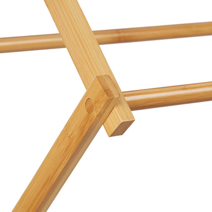 Porte-serviettes extensible en bambou