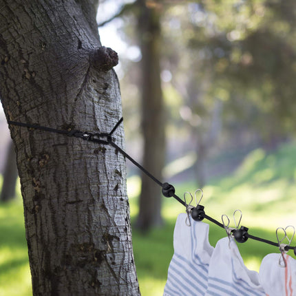 Corde à linge extensible jusqu'à 7,85 m