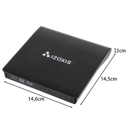 Lecteur externe + graveur CD Izoxis 24351