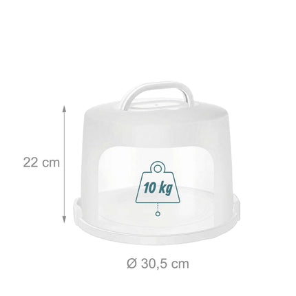 Cloche à gâteau extra-haute, boîte à gâteaux hermétique à étages