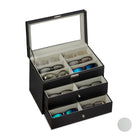 Eyeglass storage for 18 pairs