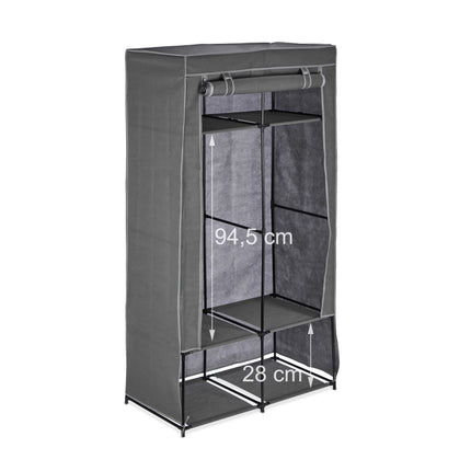 Armoire en tissu à 6 compartiments