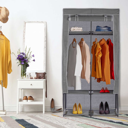 Armoire en tissu à 6 compartiments