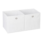 Coffre de rangement en tissu, 2 tiroirs