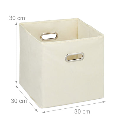 Coffre de rangement en tissu Lot de 2